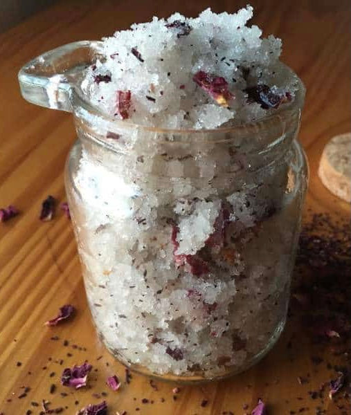 Exfoliating Rose + Hibiscus Body Scrub